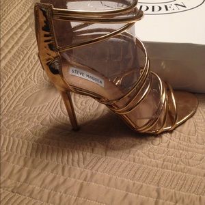 High Heel Steve Madden Rose Gold